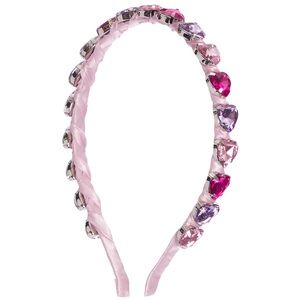 Bari Lynn Jeweled Heart Headband